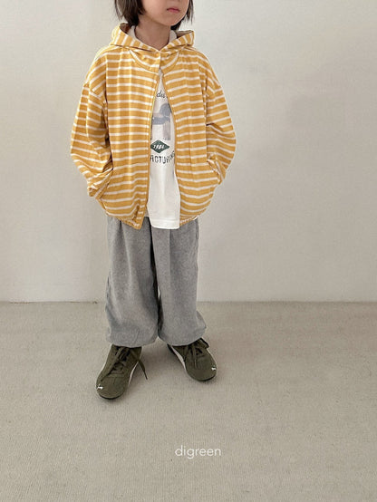 【予約】sand terry joggers pants / digreen(S-XXL)