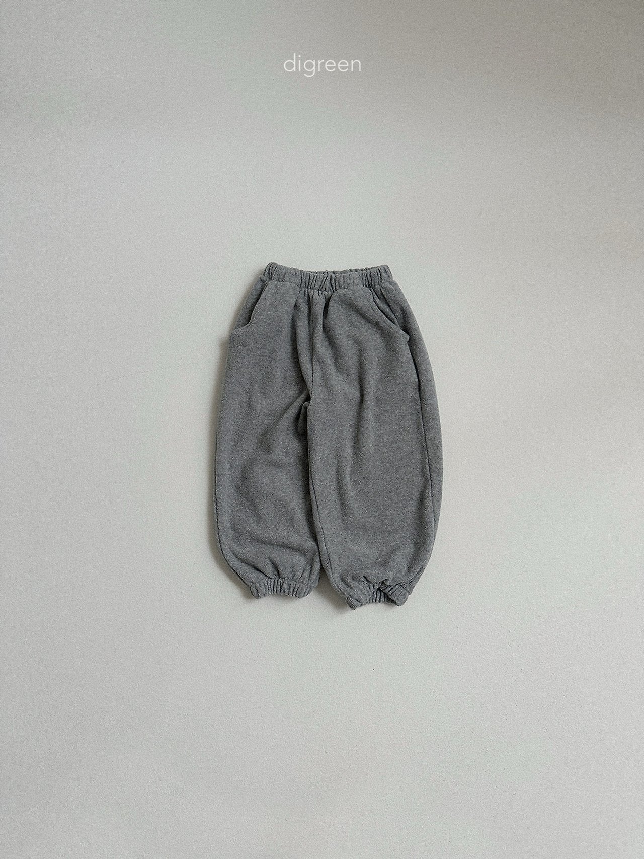 【予約】sand terry joggers pants / digreen(S-XXL)