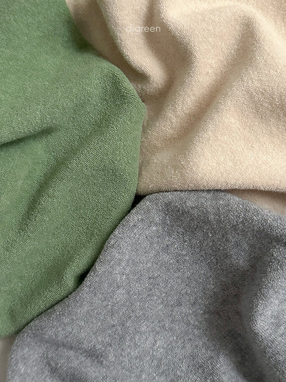 【予約】sand terry joggers pants / digreen(S-XXL)