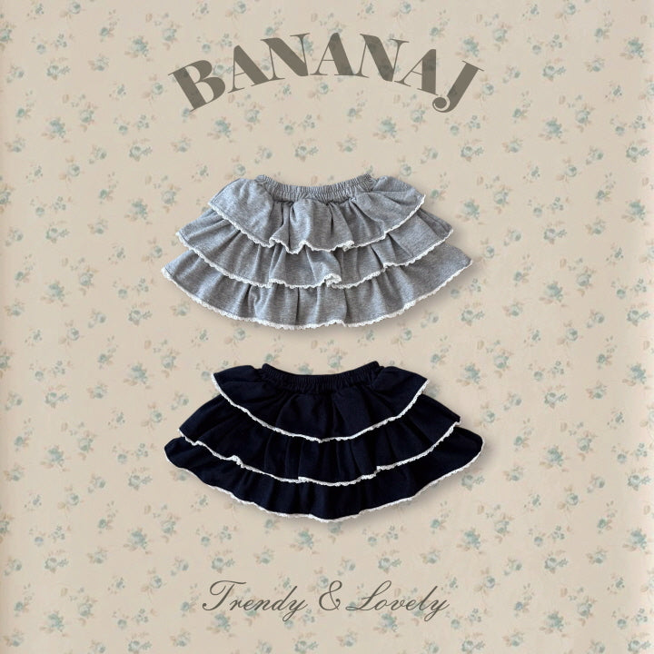 【予約】ベリーカンカンスカート / bananaj (XS-JS)
