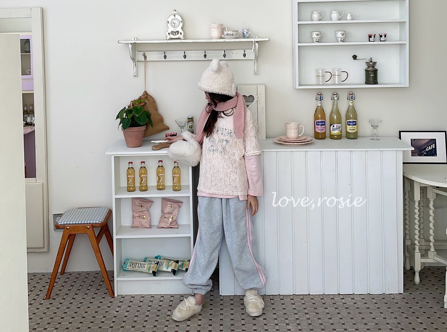 【予約】kimo lace T / love rosie (L-2XL, adult)