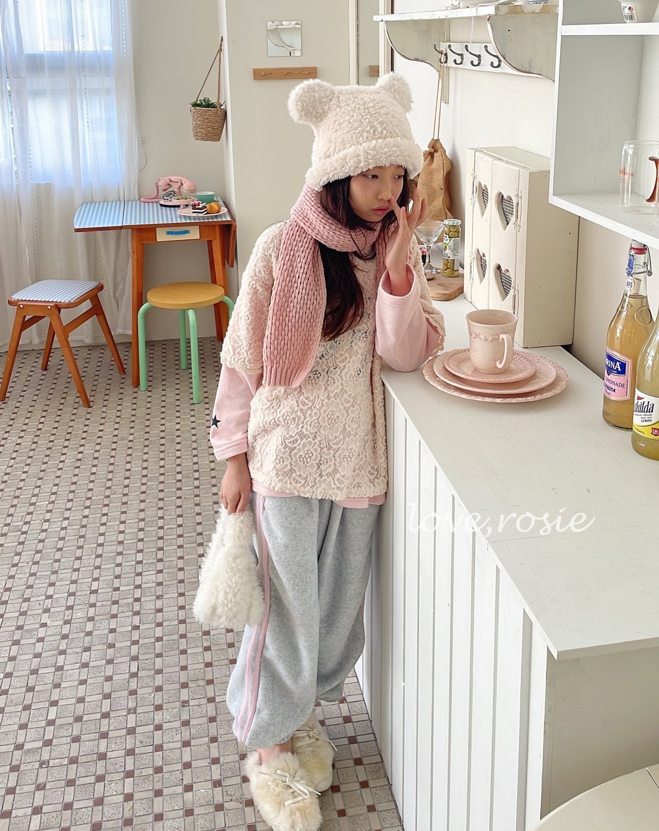 【予約】kimo lace T / love rosie (L-2XL, adult)