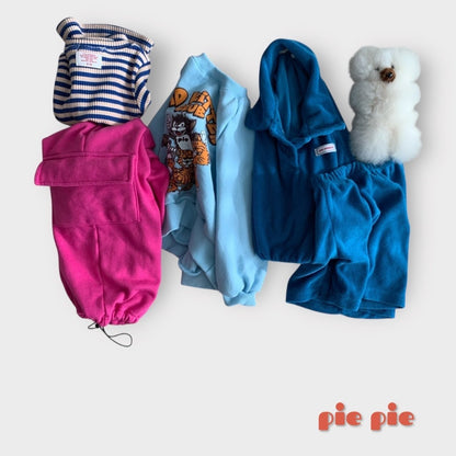 【予約】ボーダーTシャツ / pie (XS-XL)샐러리단가라