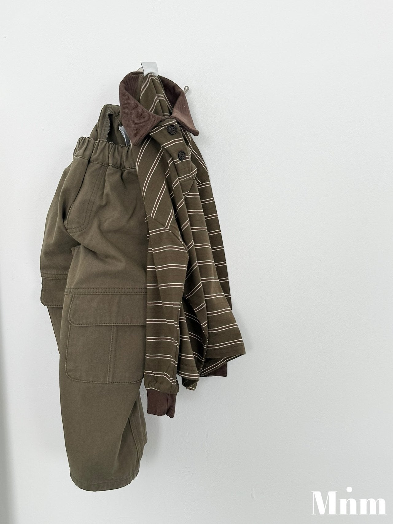 【予約】stripe collar T / minimal (S-JM）