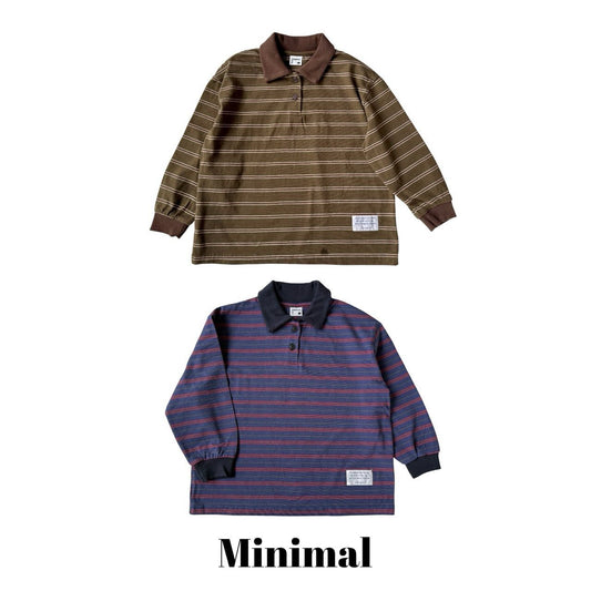 【予約】stripe collar T / minimal (S-JM）