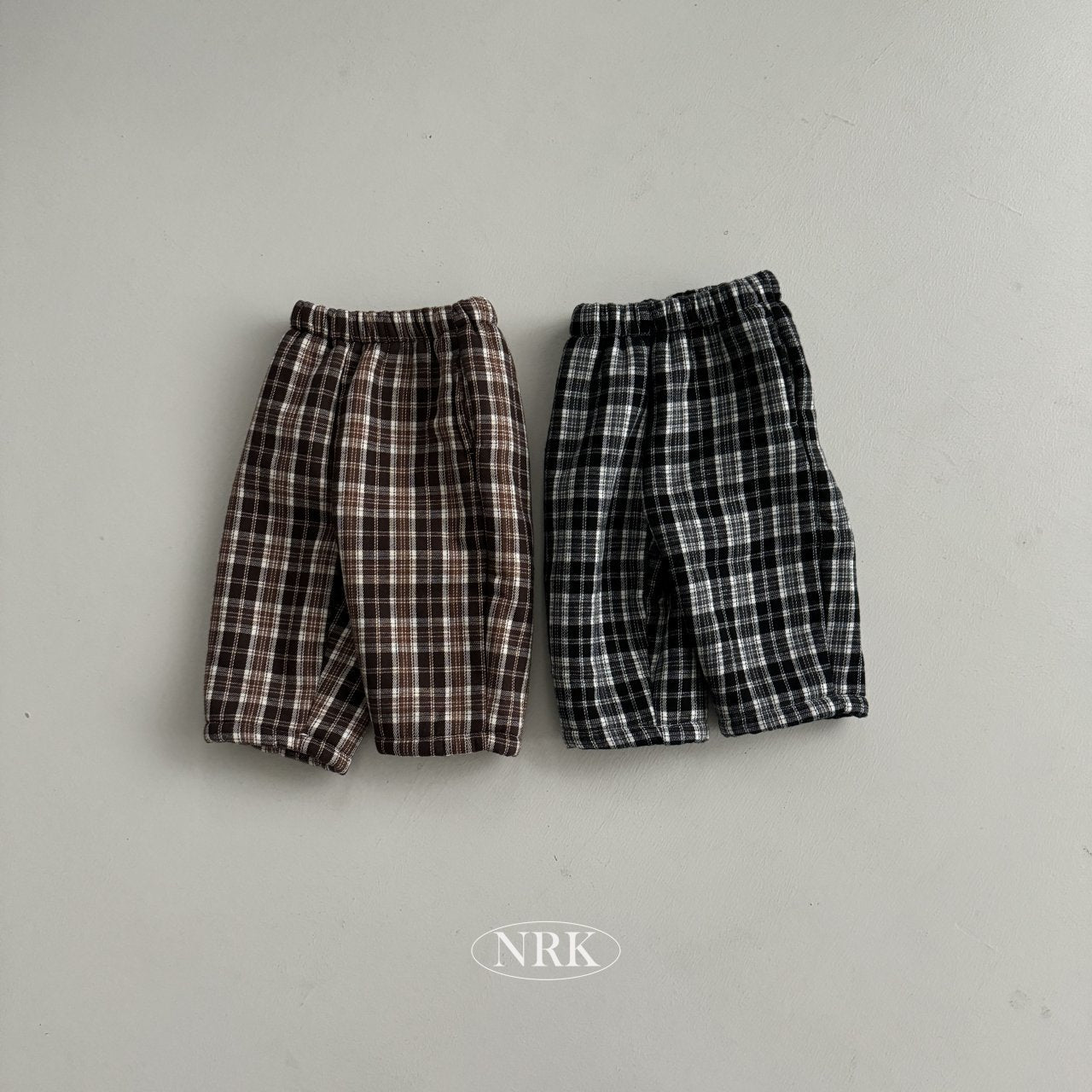 【予約】check boa pants  /  NRK (XS-4XL)