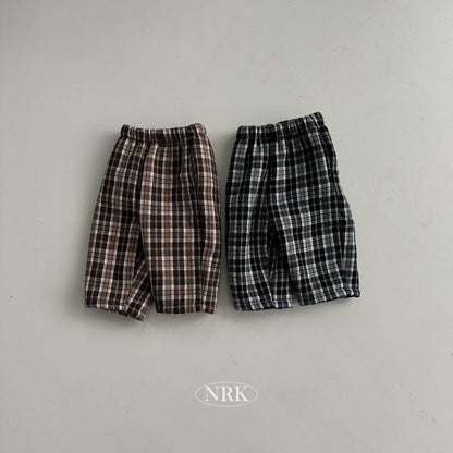 【予約】check boa pants  /  NRK (XS-4XL)