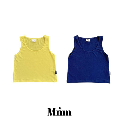 【予約】Tencel color sleeveless / minimal