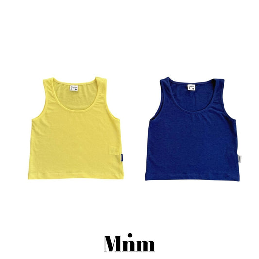 【予約】Tencel color sleeveless / minimal