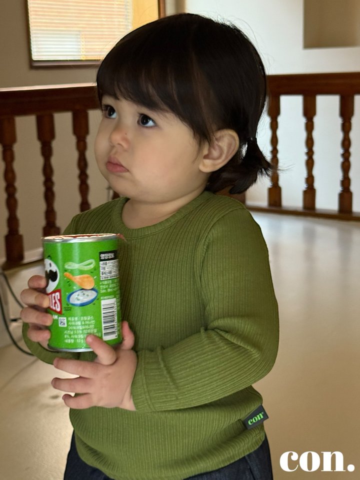 【予約】ソフトリブT / con. (XXS-M)말랑 골지