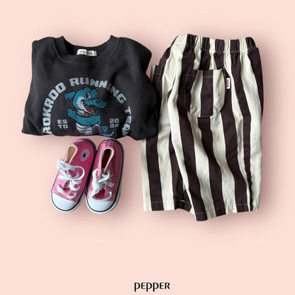【予約】バナナキックパンツ / pepper (XS-XL)