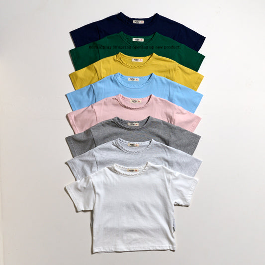 【予約】モーニング半袖Tシャツ / normalplay (12M-JM)굿모닝
