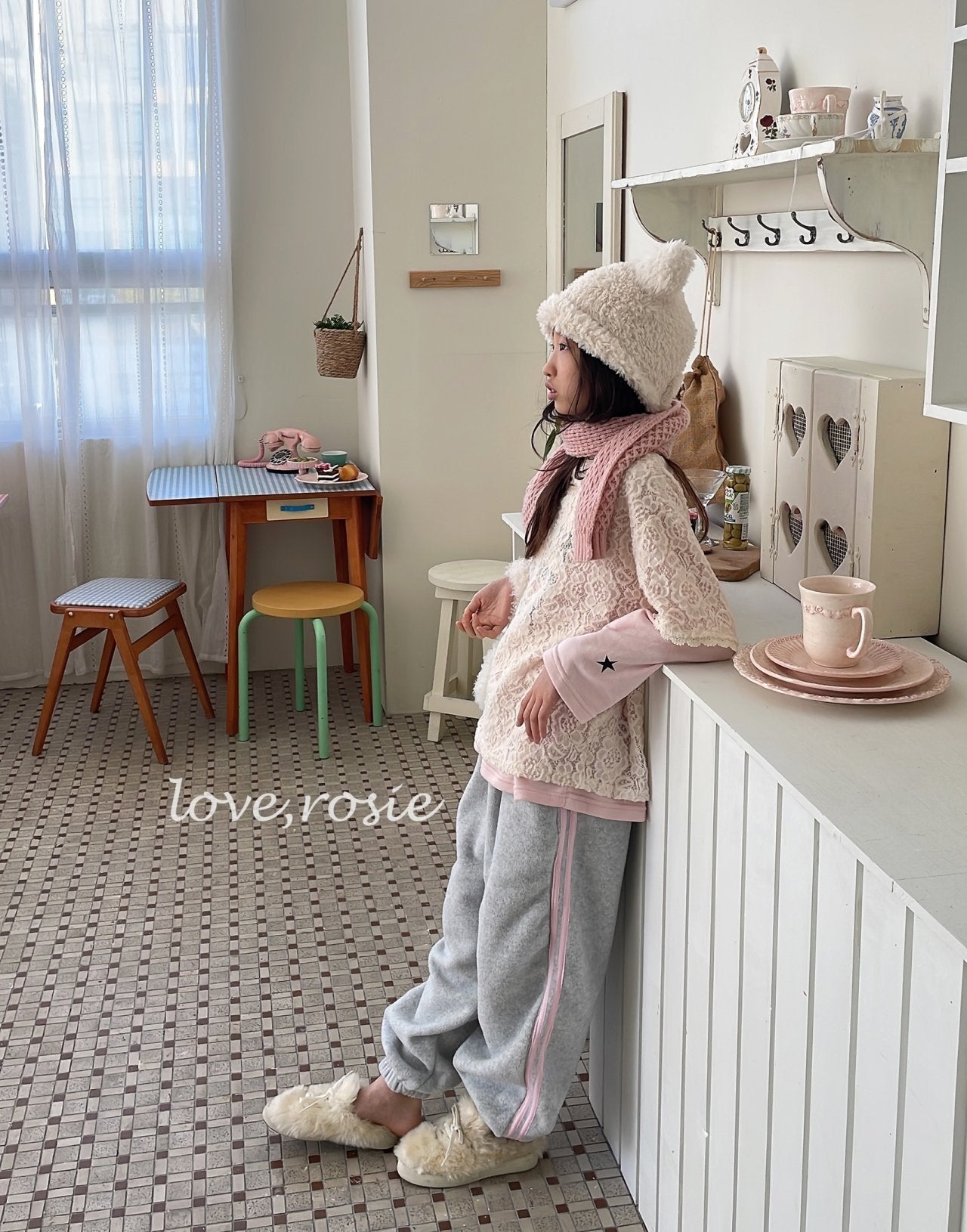 【予約】kimo lace T / love rosie (L-2XL, adult)