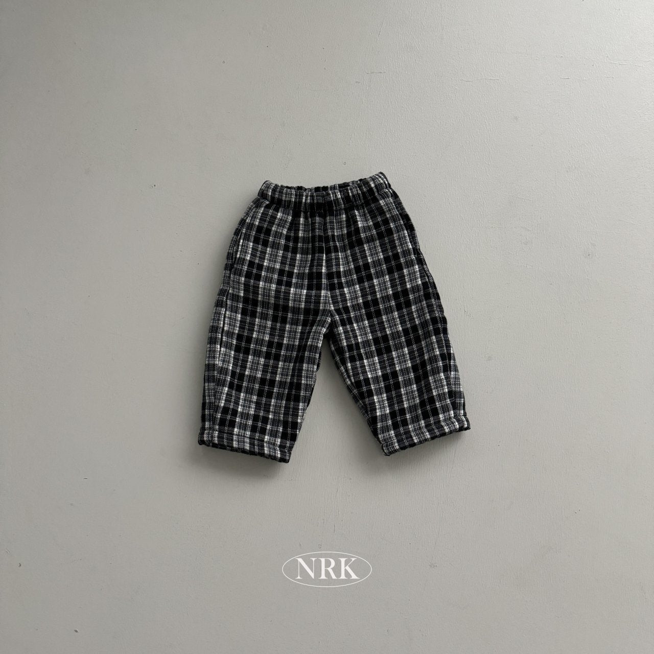 【予約】check boa pants  /  NRK (XS-4XL)