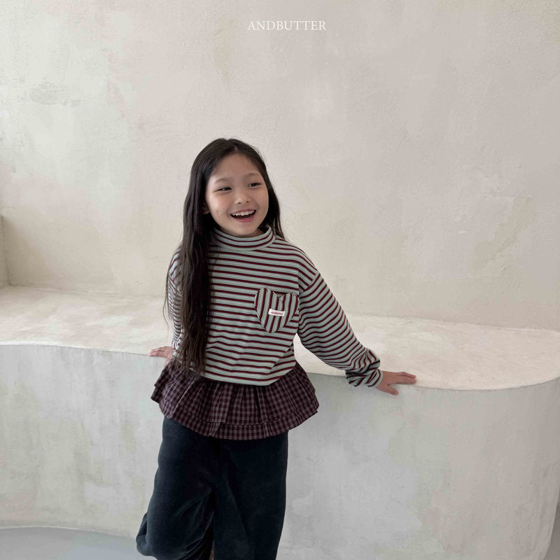 【予約】Winter Layer Skirt  / andbutter