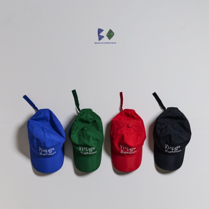 【予約】ビンテージナイロンキャップ / boneoune