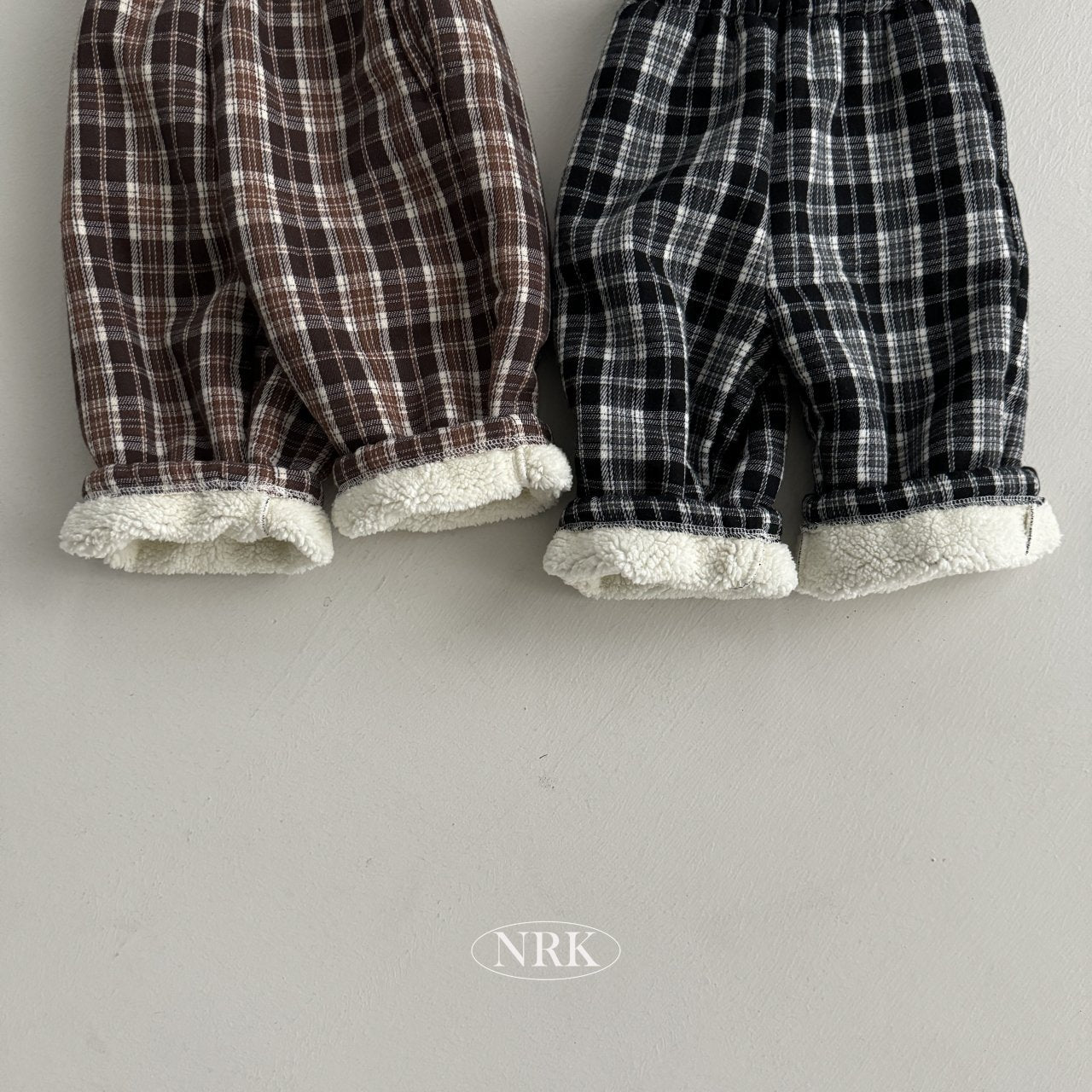 【予約】check boa pants  /  NRK (XS-4XL)