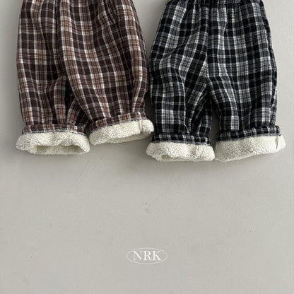 【予約】check boa pants  /  NRK (XS-4XL)