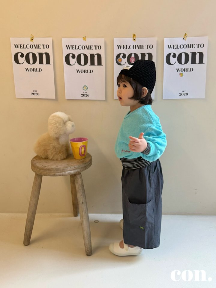 【予約】v 刺繍ニットトップス / con. (XXS-M)