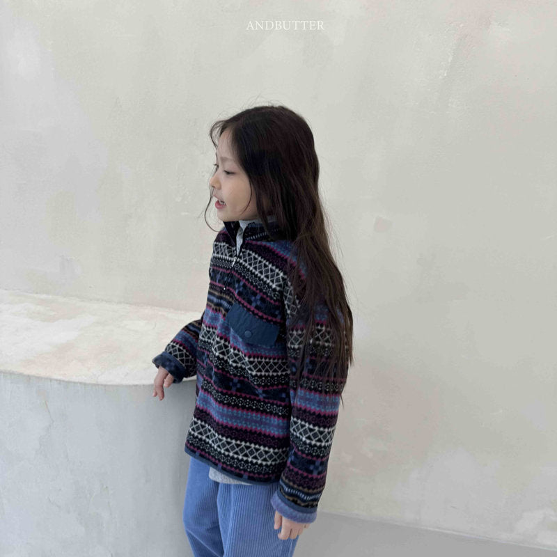 【予約】Patagon Pocket Fleece  /  andbutter (S-JM)