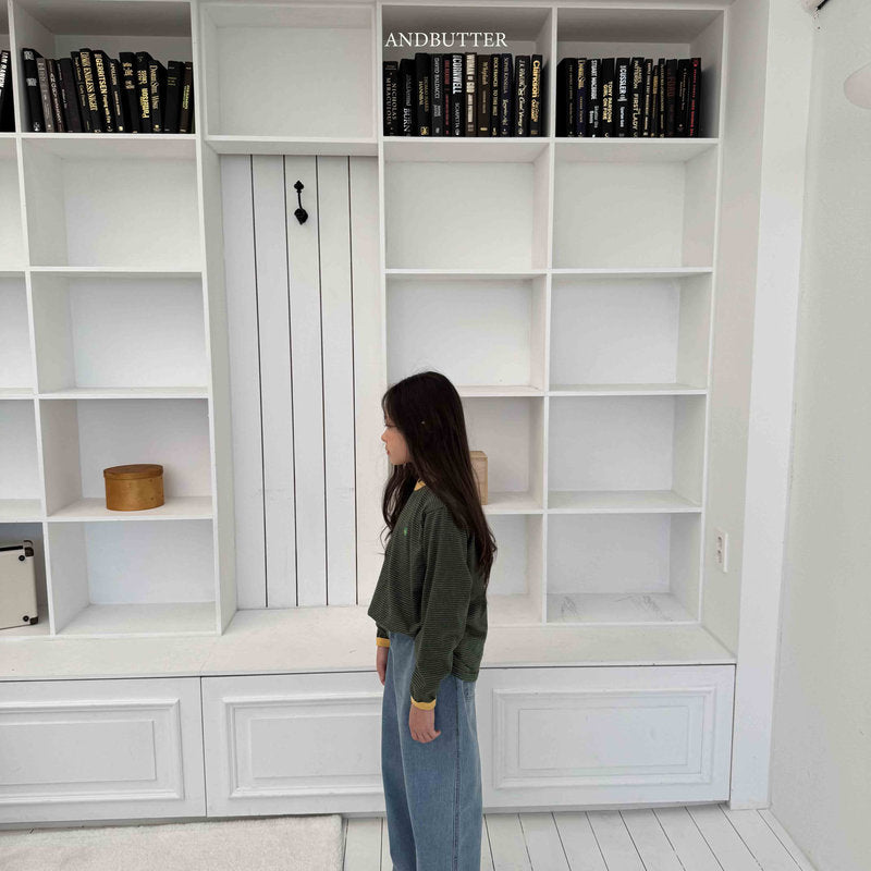 【予約】フラップデニム / andbutter(S-JM)플랩