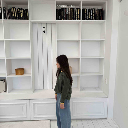 【予約】フラップデニム / andbutter(S-JM)플랩