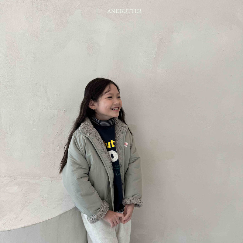 【予約】Neff Reversible Jumper   /  andbutter (S-JM)