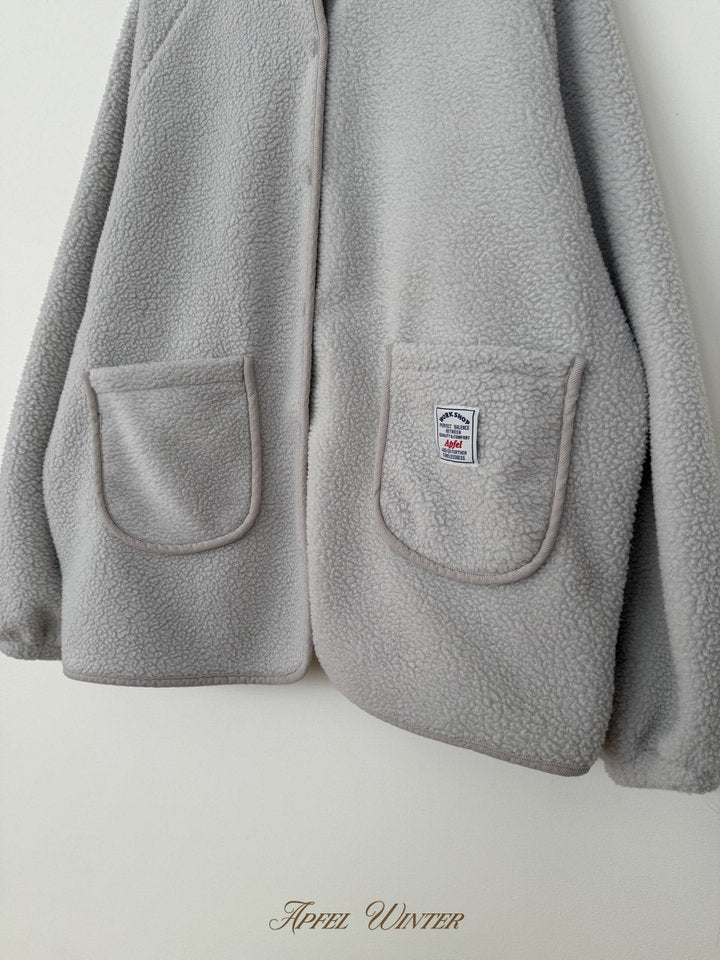 【予約】bagel boa jacket  / apfel (adult)