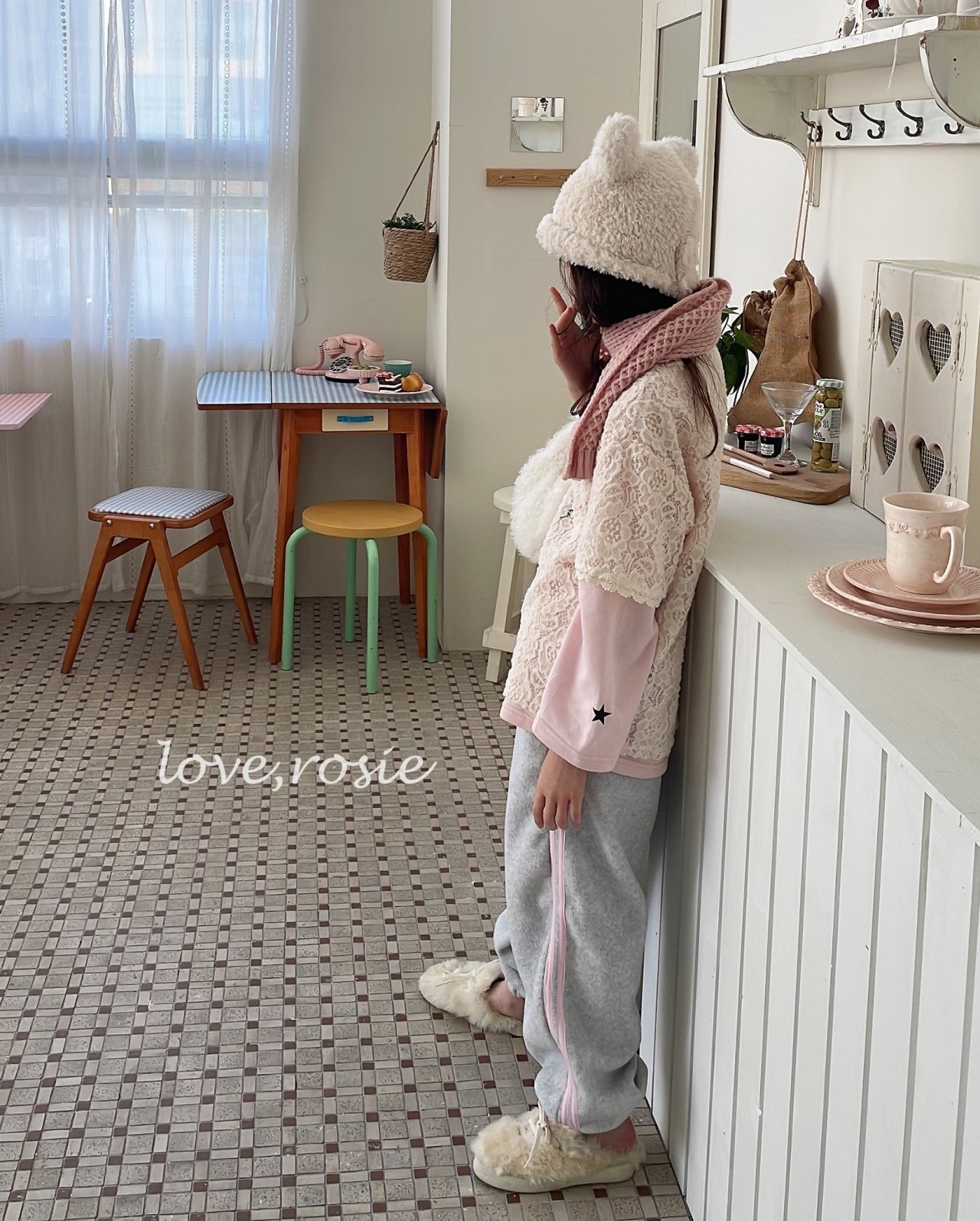 【予約】kimo lace T / love rosie (L-2XL, adult)