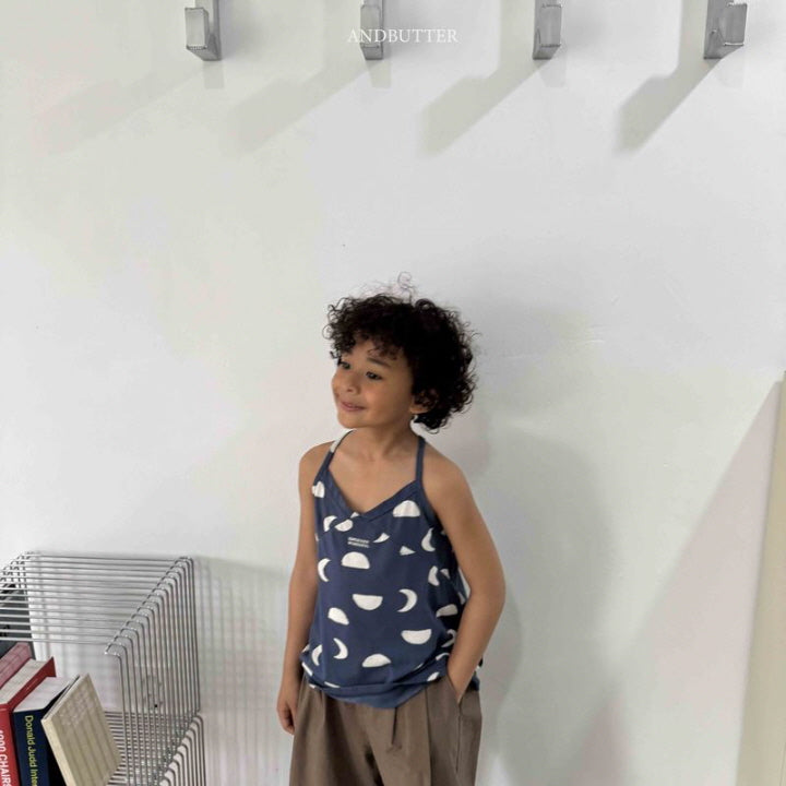 【予約】moon line sleeveless / andbutter(S-JM)