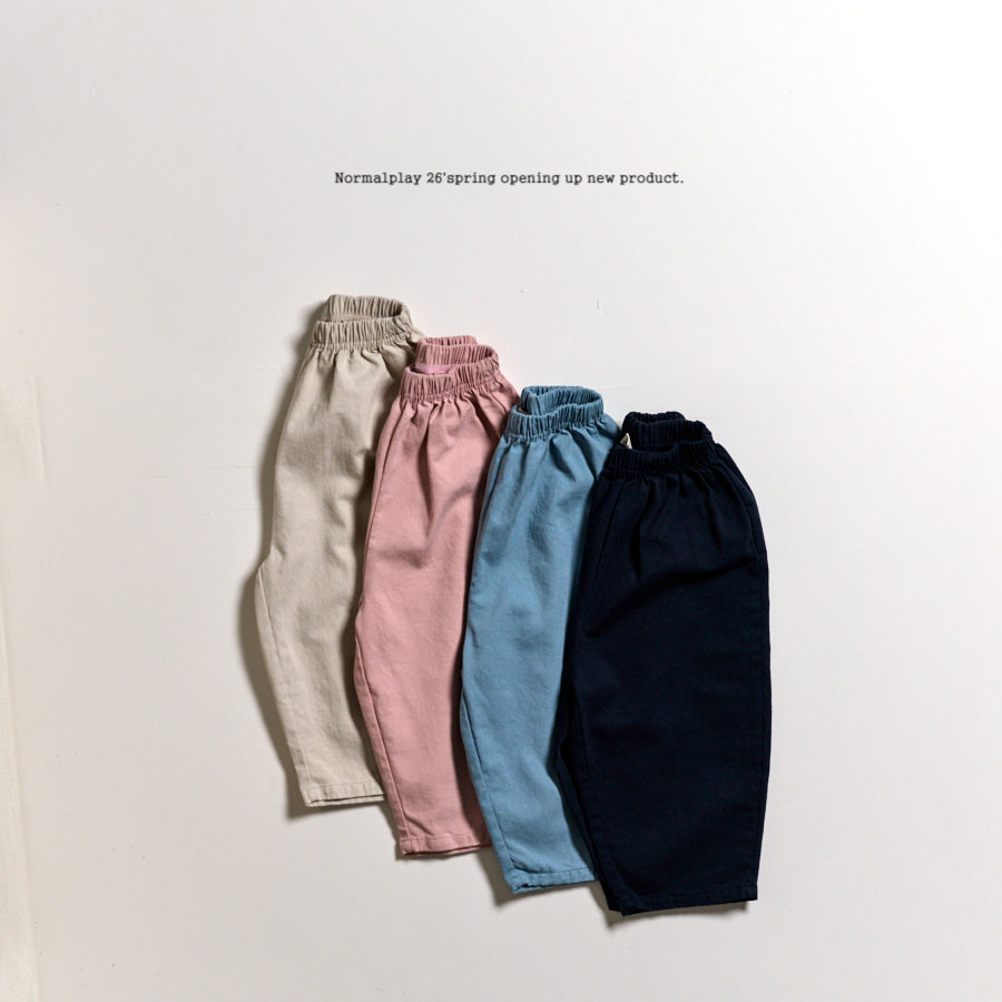 【予約】ミルキーコットンパンツ / normalplay (12M-JM)