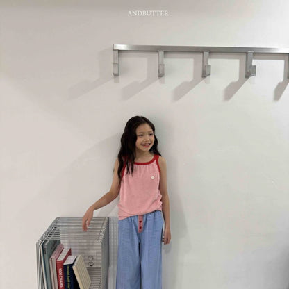 【予約】double-strap sleeveless / andbutter(S-JM)