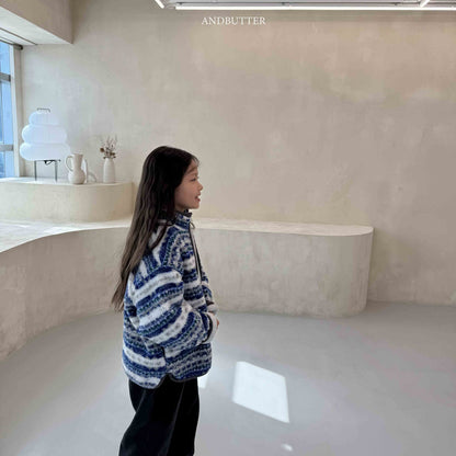 【予約】Nordic Line Jumper   /  andbutter (S-JM)