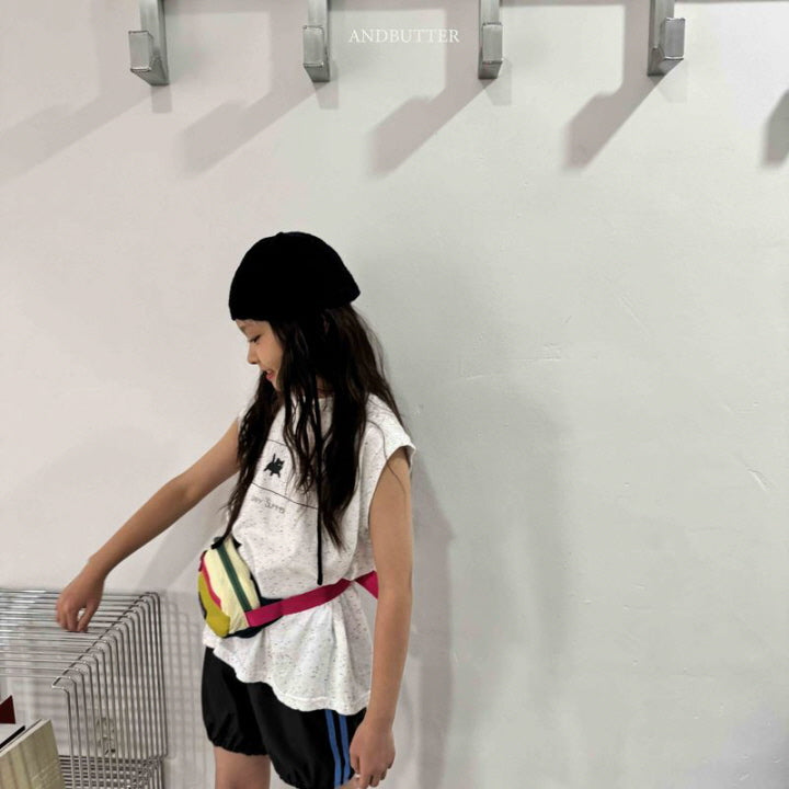 【予約】 Summer happy sleeveless / andbutter(S-JM)