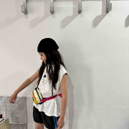 【予約】 Summer happy sleeveless / andbutter(S-JM)