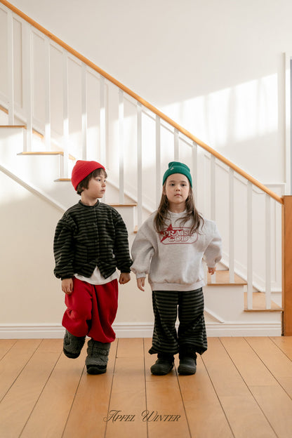 【予約】popo line jogger pt  / apfel (S-2XL)