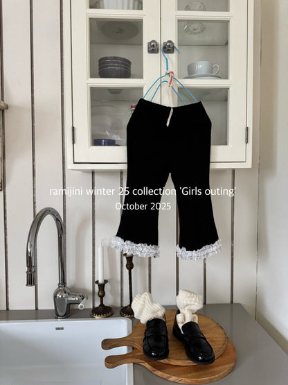 【予約】adel rib pants  / ramijini (S-JM)