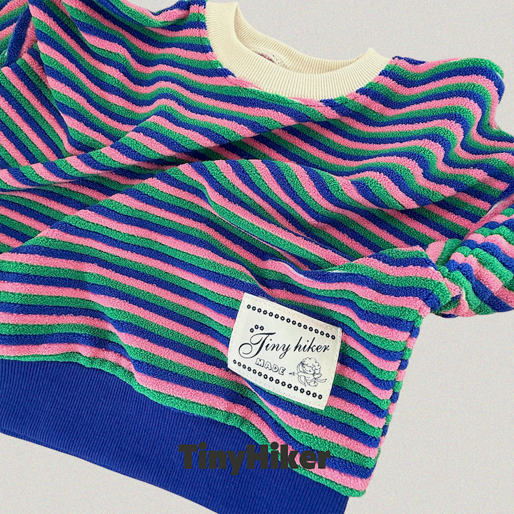 【予約】border terry mtm / tinyhiker (XS-XL)슈크레테리
