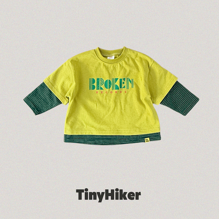 【予約】record layered T / tinyhiker (XS-XL)