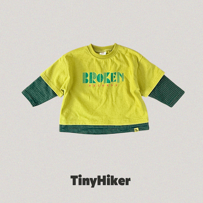 【予約】record layered T / tinyhiker (XS-XL)