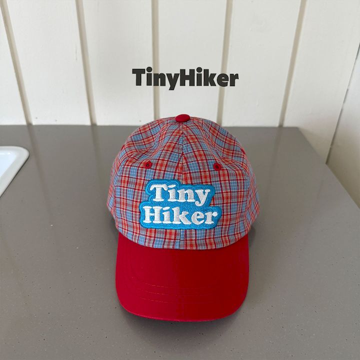【予約】autumn check cap / tinyhiker (XS-XL)