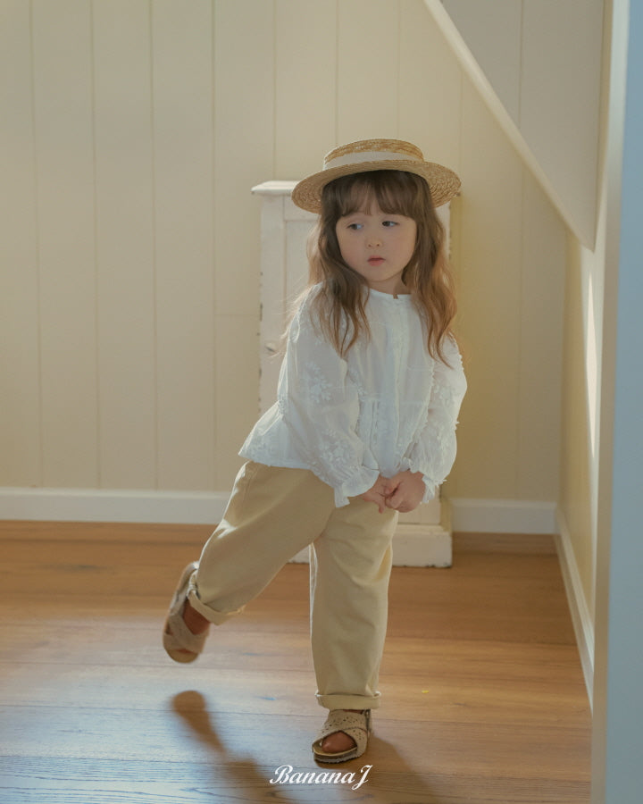 【予約】フラワーブラウス / bananaj (XS-JS)