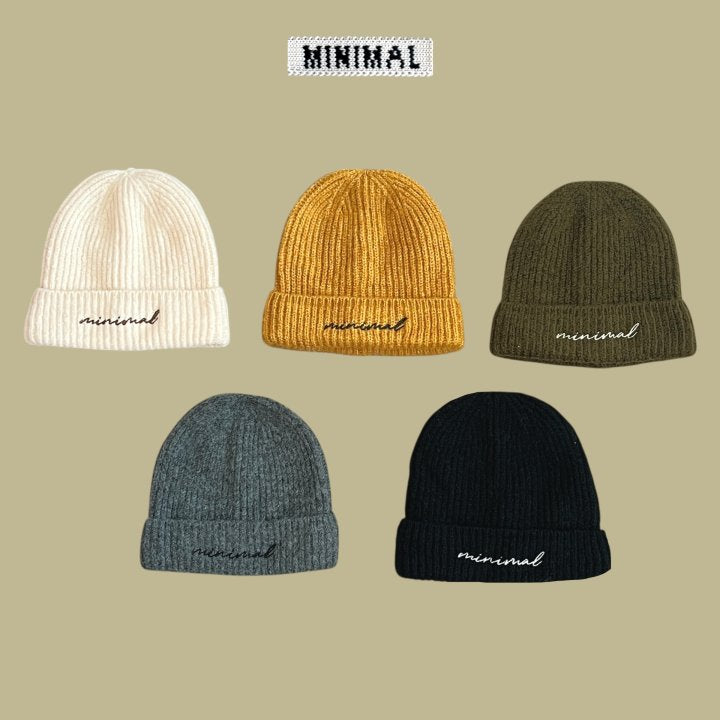 【予約】MNM embroidery knit beanie  / minimal