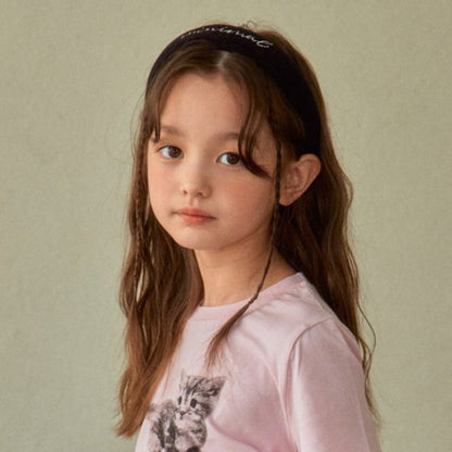 【予約】minimal embroidery hairband  / minimal