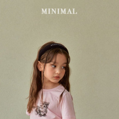 【予約】minimal embroidery hairband  / minimal