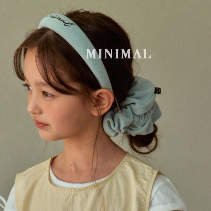 【予約】minimal embroidery hairband  / minimal