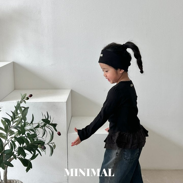 【予約】MNM cotton logo band  / minimal