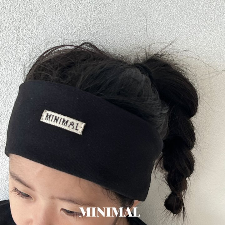 【予約】MNM cotton logo band  / minimal