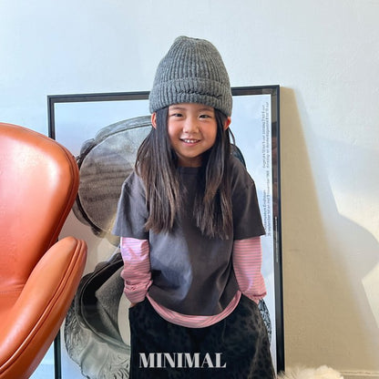 【予約】MNM embroidery knit beanie  / minimal