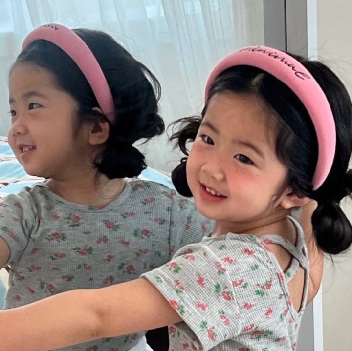 【予約】minimal embroidery hairband  / minimal